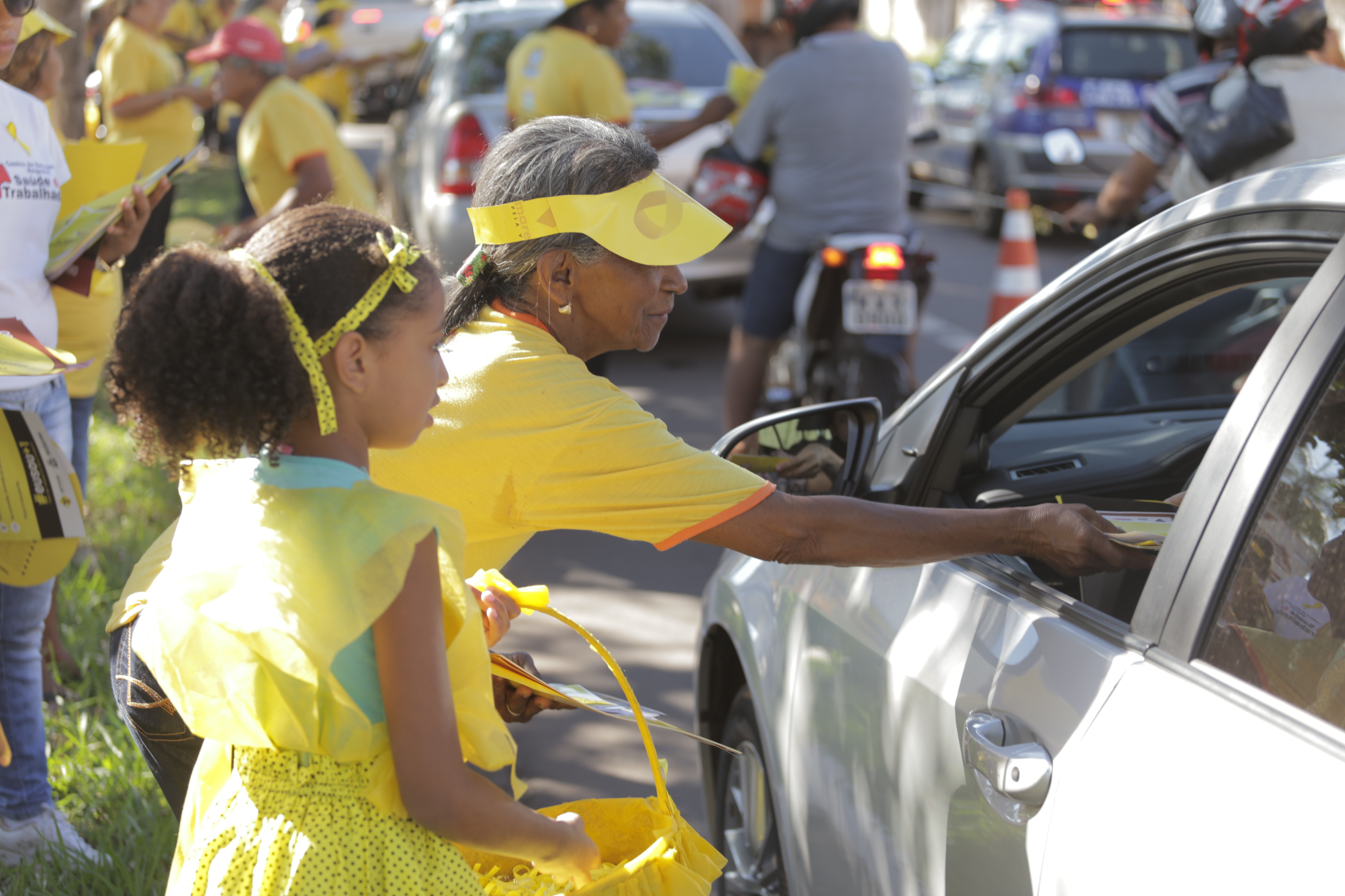 Prefeitura De Aragua Na Lan Ar A Campanha Maio Amarelo Nesta Sexta